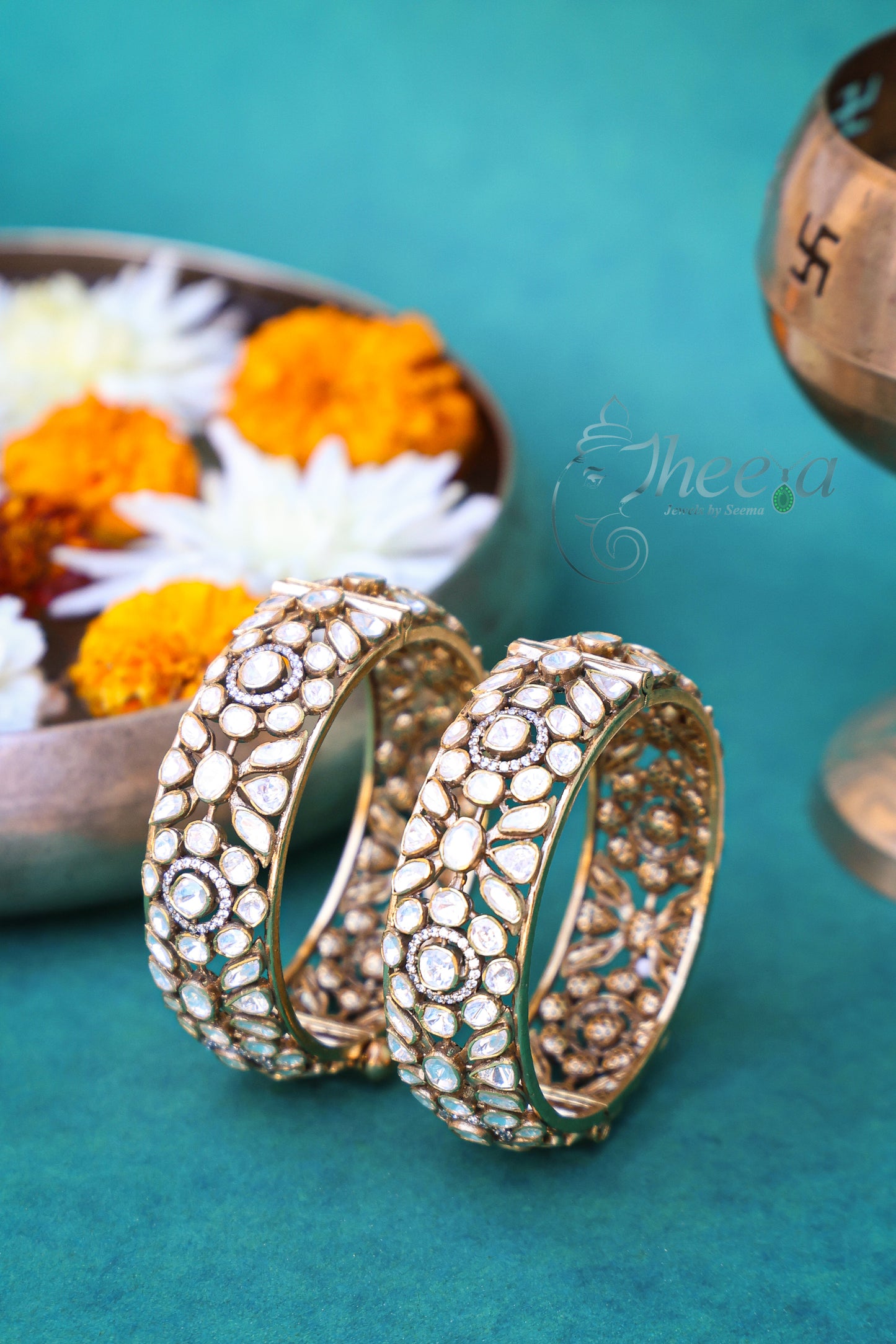 Moissanite Thick Bangles