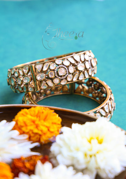 Moissanite Thick Bangles