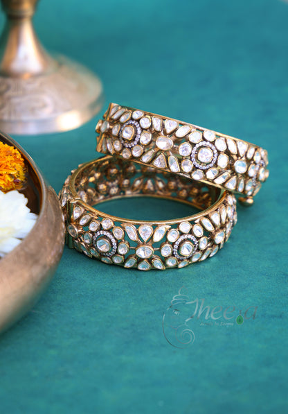 Moissanite Thick Bangles