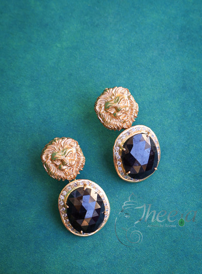 Multi Saphire with moissanaite set