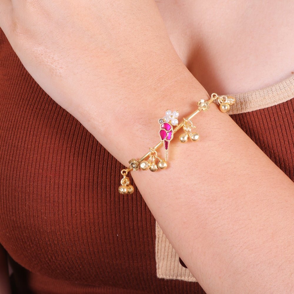 Bird Bracelet with Bells image 0