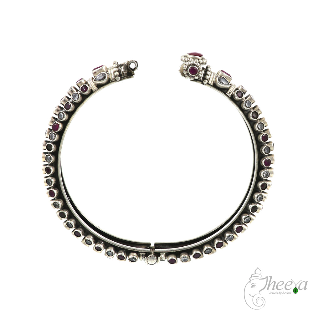 Ruby and White Stone Kangan image 2