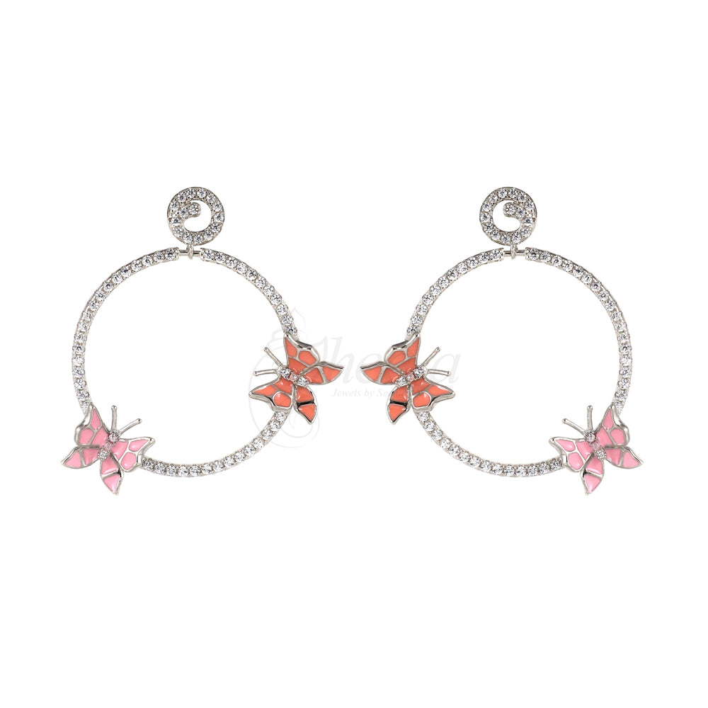 Butterfly Ear Rings image 3