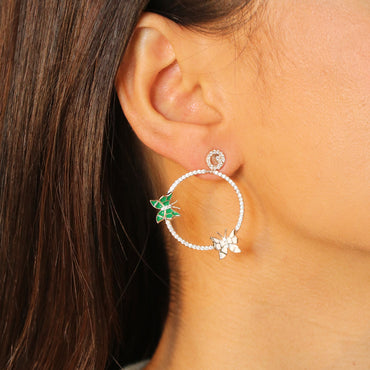 Green Butterfly Ring image 1