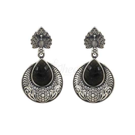 Peacock Stud Drops image 0