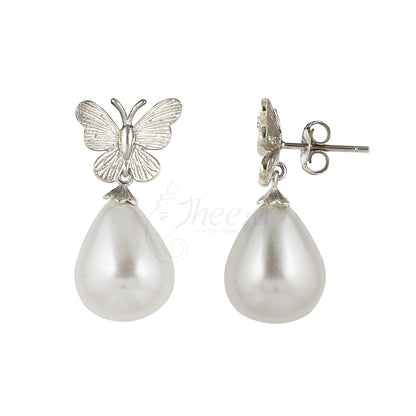 Butterfly with Pearl Drop image 2