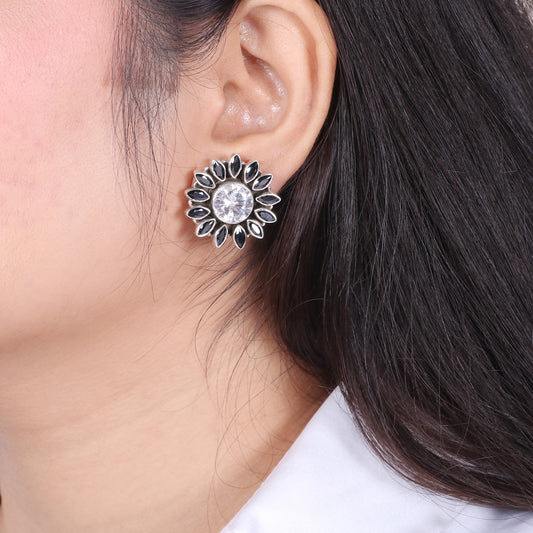 Grey Stone Studs image 0