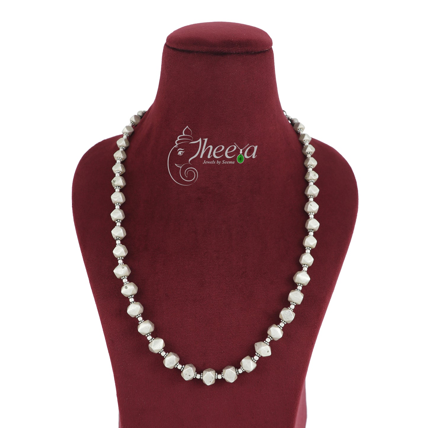 Saadagi Geometric Shape Beads Necklace image 1