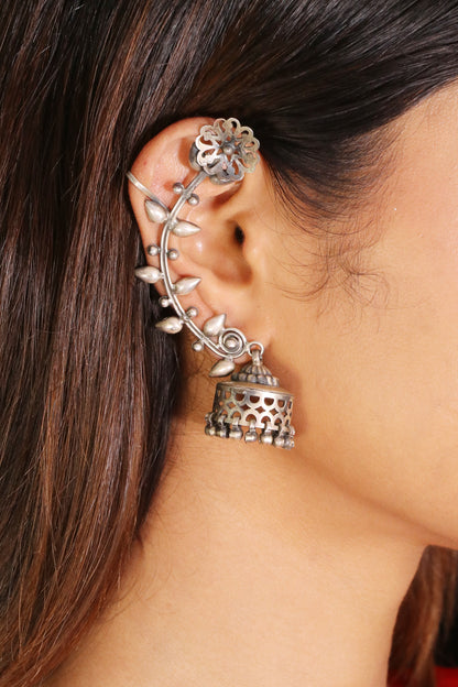 Saadagi Ear cuff Jhumka image 0