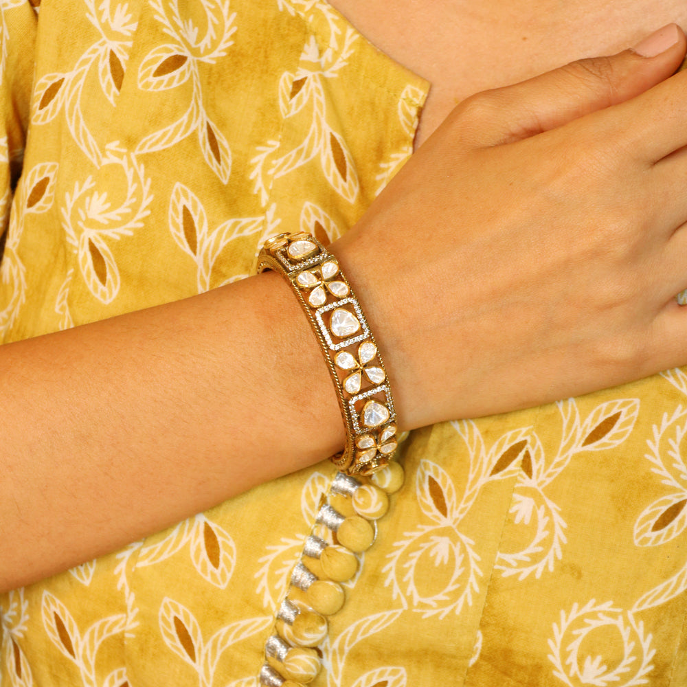 Moissanite Bangles Openable image 2