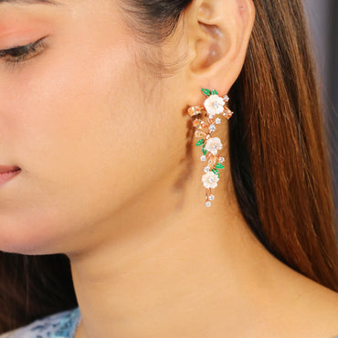 Fresh Floral Drop Earring image 1
