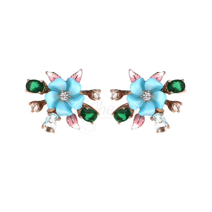 Blue MOP Studs image 2